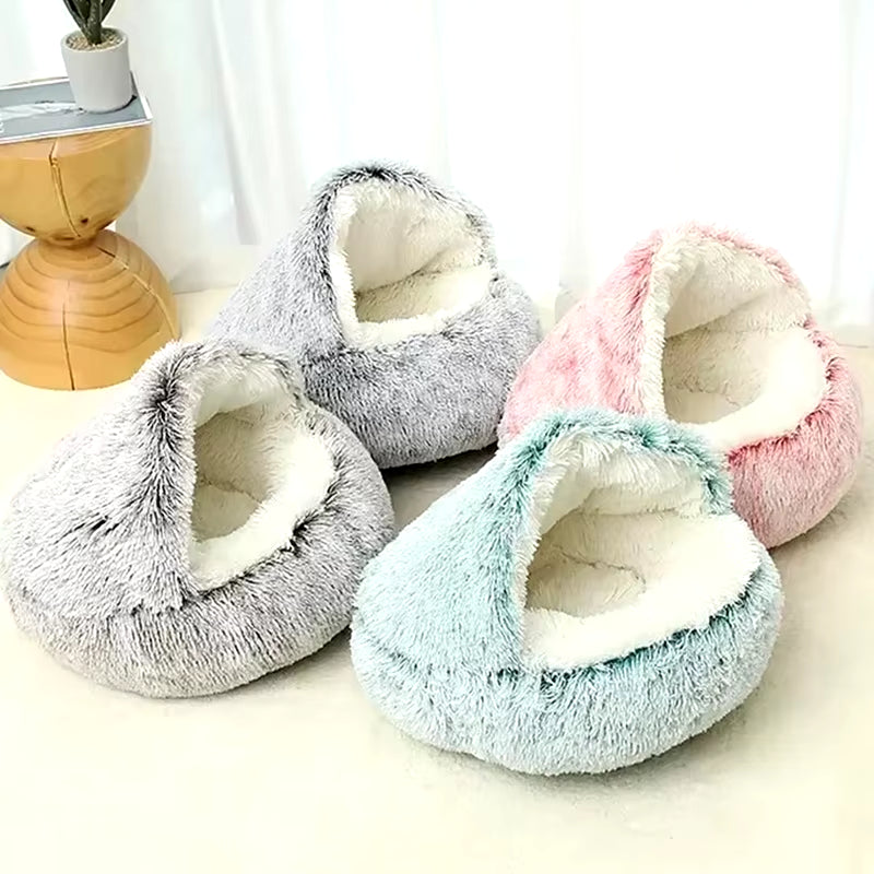 Dogtown Gear Soft Plush Pet Bed Nest With Cover