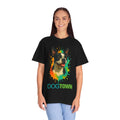 Dogtown Boston Terrier Dog Portrait Graphic T-Shirt
