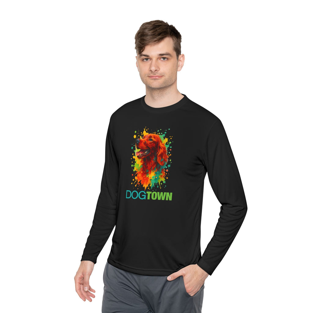 Dogtown Unisex Irish Setter Sport Long Sleeve Tee