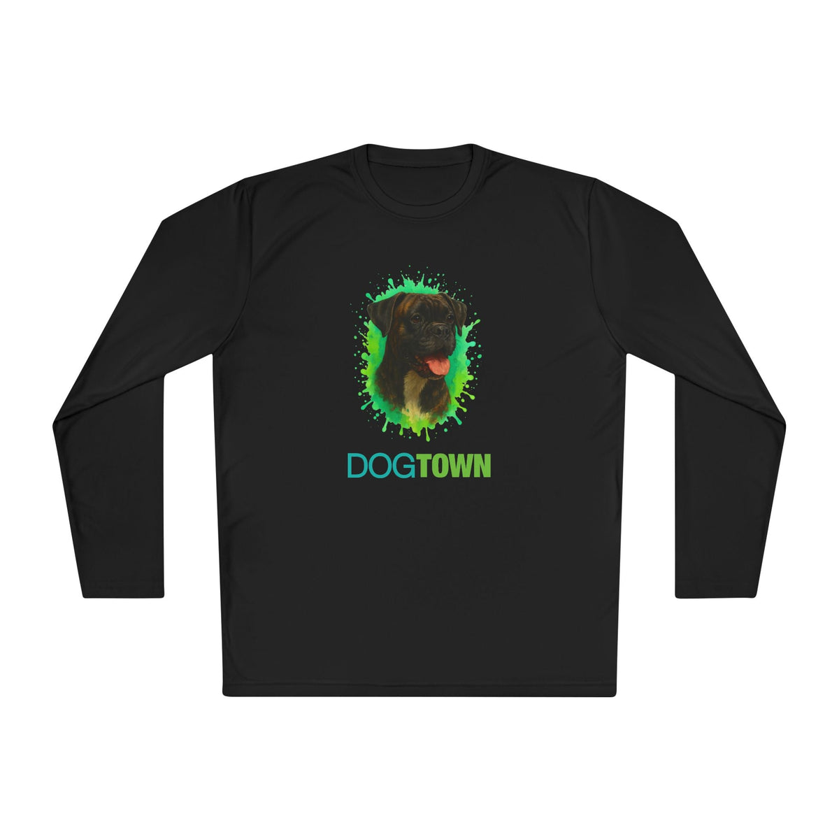 Unisex Sport Long Sleeve Tee Brindle Boxer