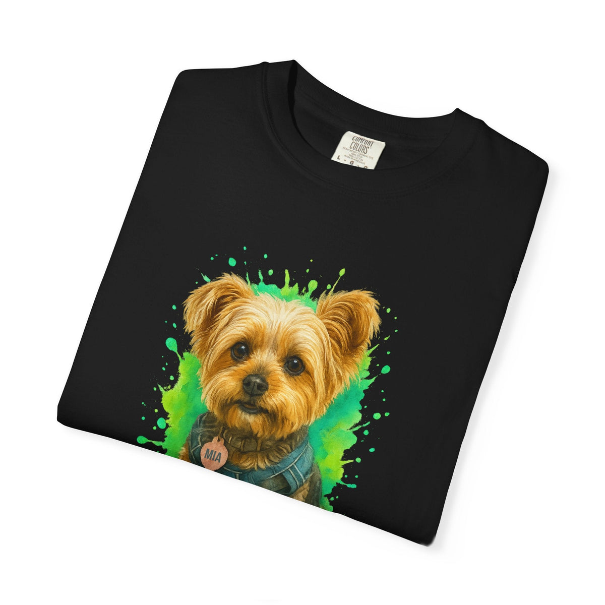 Dogtown Mia Dog Portrait Graphic T-Shirt