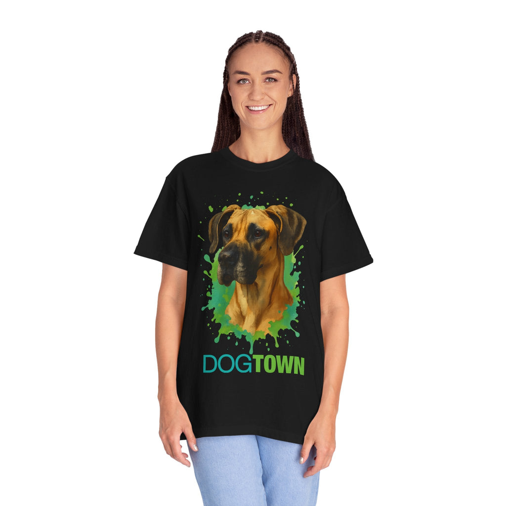 Dogtown Unisex Breed Collection Great Dane Fawn Graphic T-Shirt