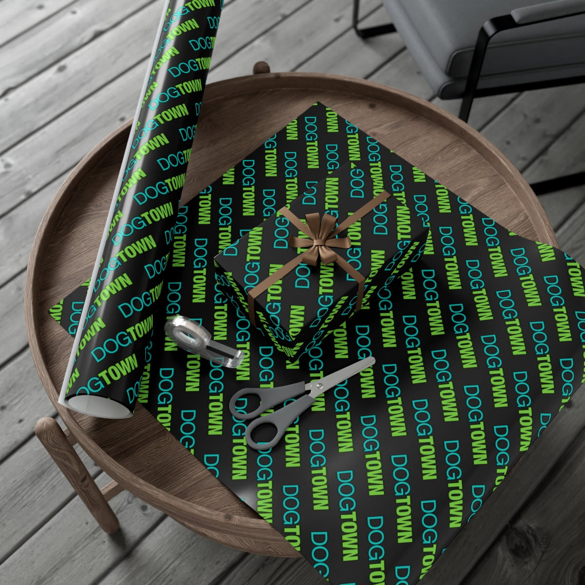 Dogtown Gear Vibrant Decorative Gift Wrap Paper