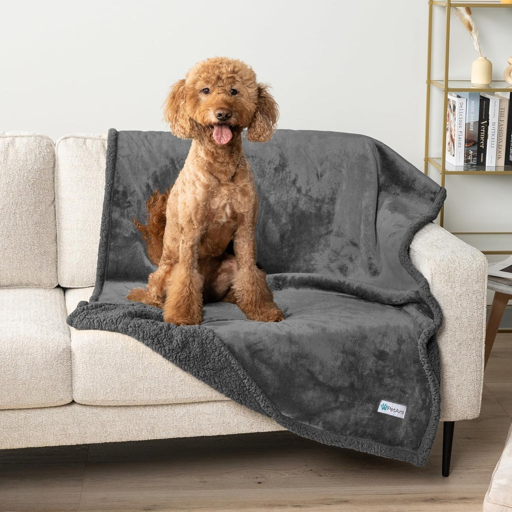 Waterproof Dog Blanket 90x90 In
