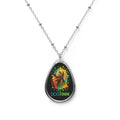 Dogtown Oval Weimaraner Pendant Necklace