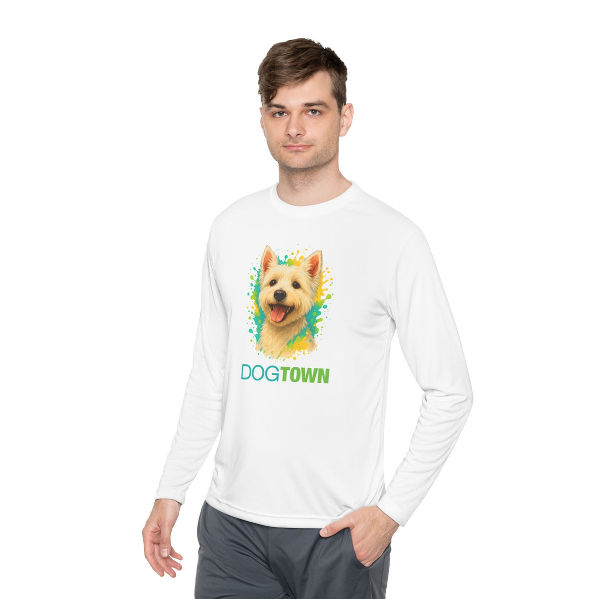 Unisex Westie Sport Long Sleeve Tee