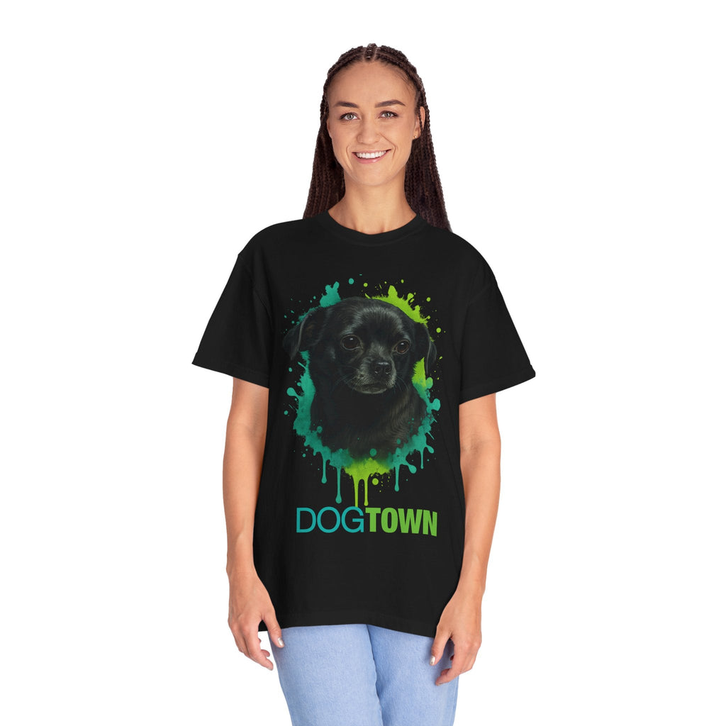 Dogtown Chihuahua Portrait Graphic T-Shirt