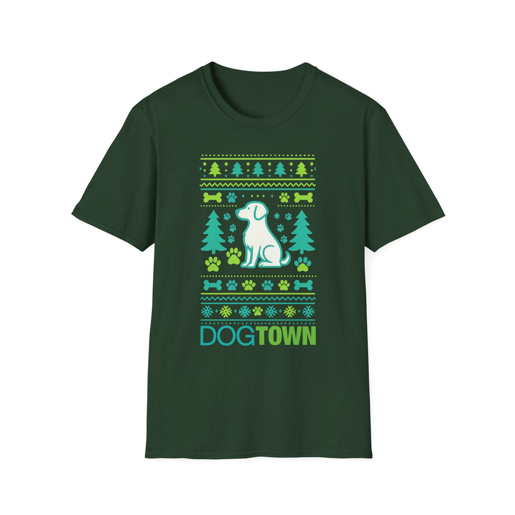 Dogtown Unisex Holiday Ugly 2025 Graphic T-Shirt