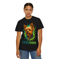 Unisex Yorkie Garment-Dyed Graphic T-Shirt