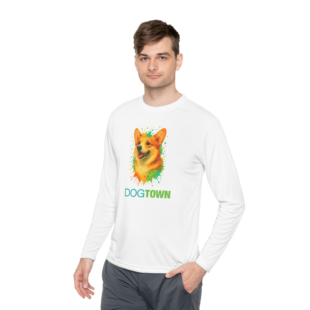 Unisex Corgi Sport Long Sleeve Tee