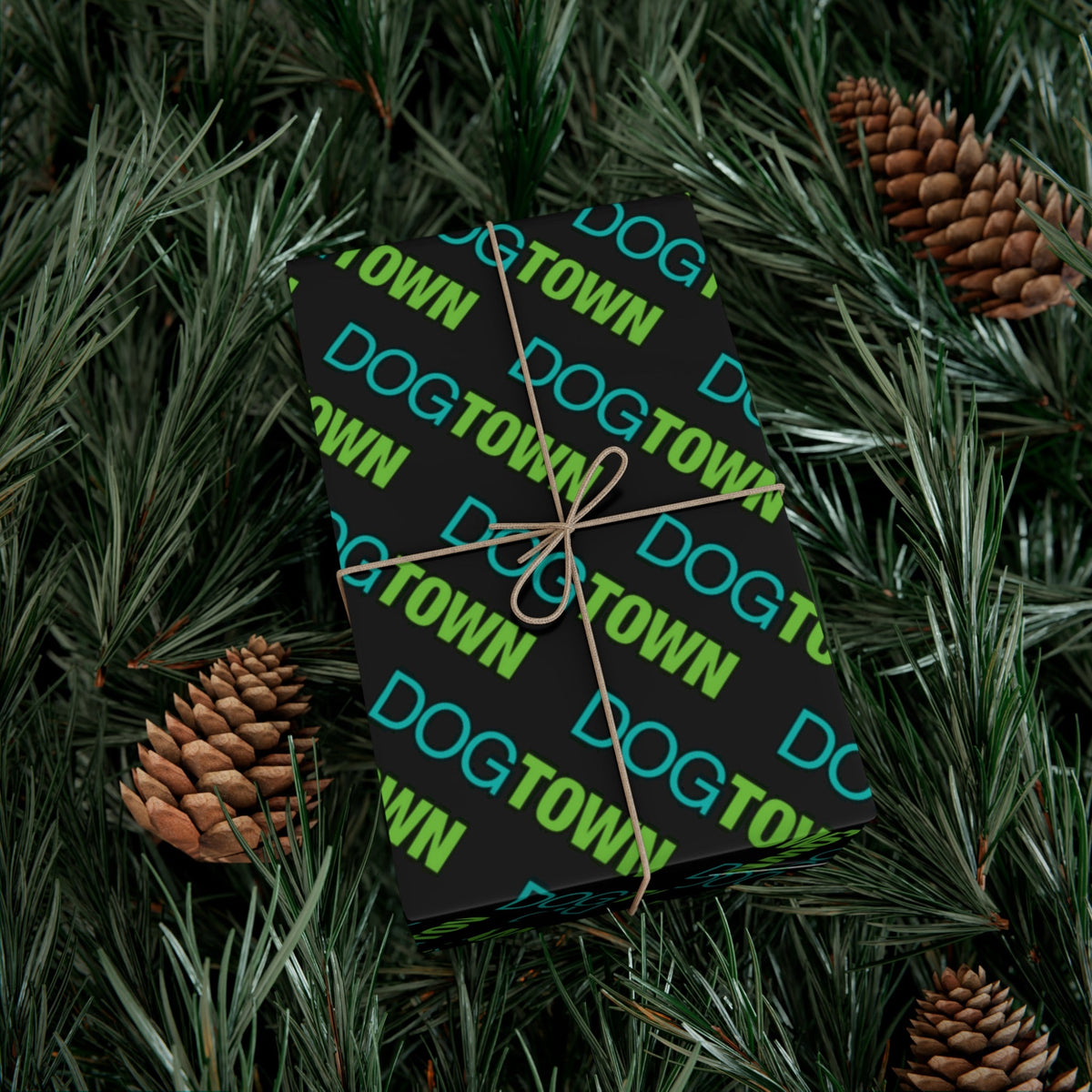 Dogtown Gear Vibrant Decorative Gift Wrap Paper