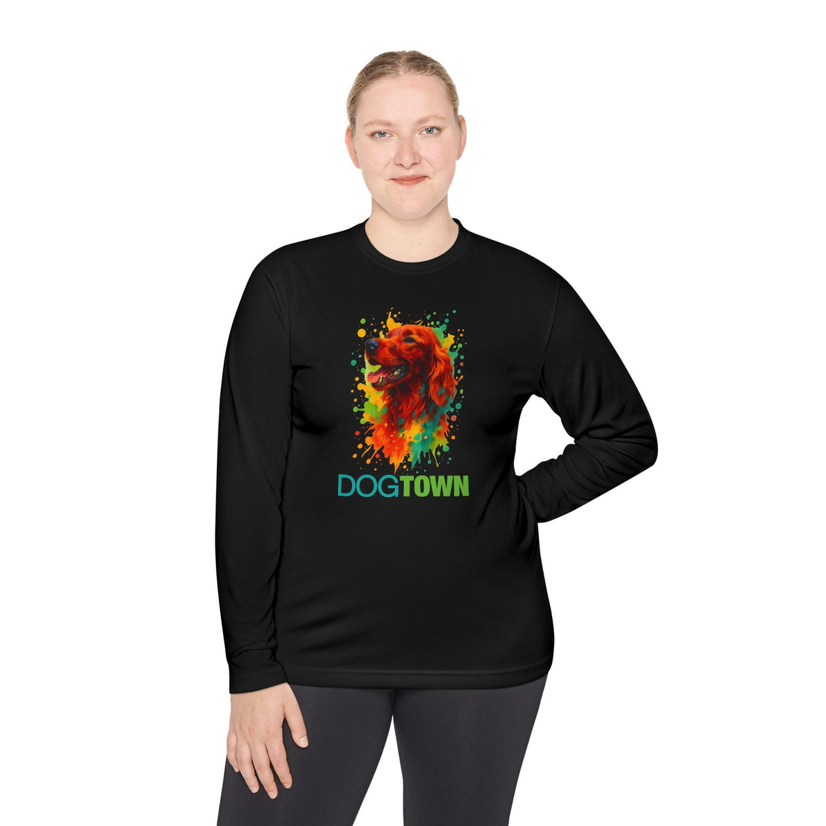 Dogtown Unisex Irish Setter Sport Long Sleeve Tee