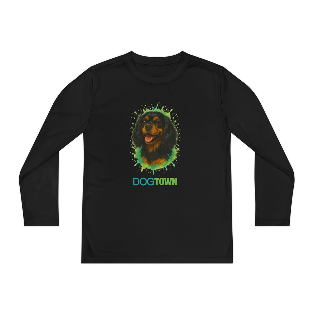 Kids Cavalier King Charles Spaniel Long Sleeve Tee