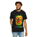 Dogtown Golden Retriever Dog Portrait Graphic T-Shirt