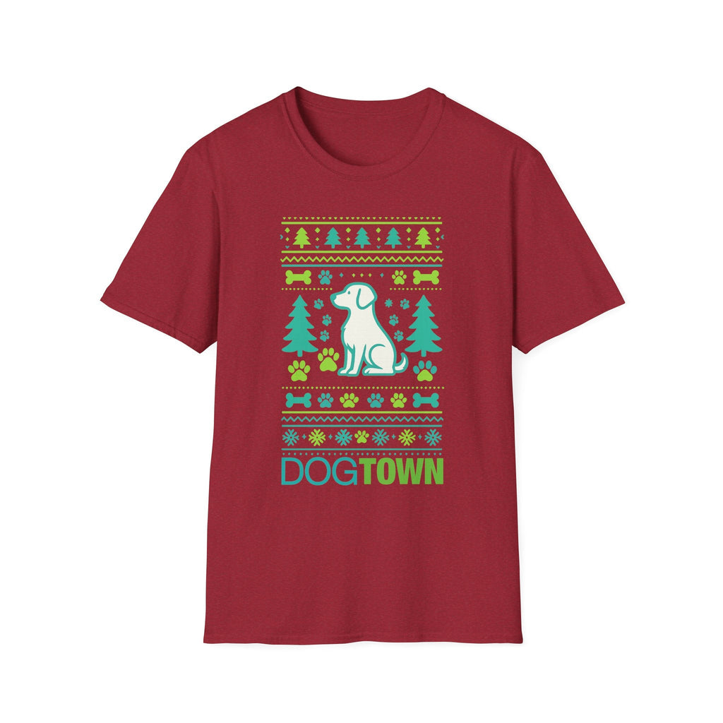 Dogtown Unisex Holiday Ugly 2025 Graphic T-Shirt
