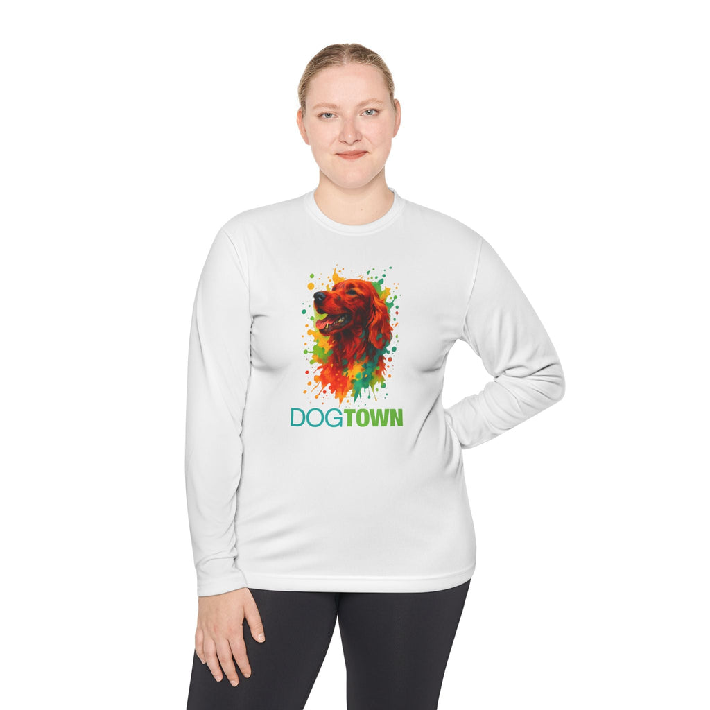 Dogtown Unisex Irish Setter Sport Long Sleeve Tee