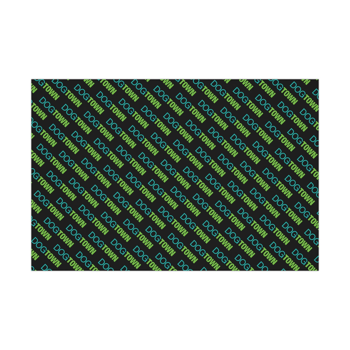 Dogtown Gear Vibrant Decorative Gift Wrap Paper