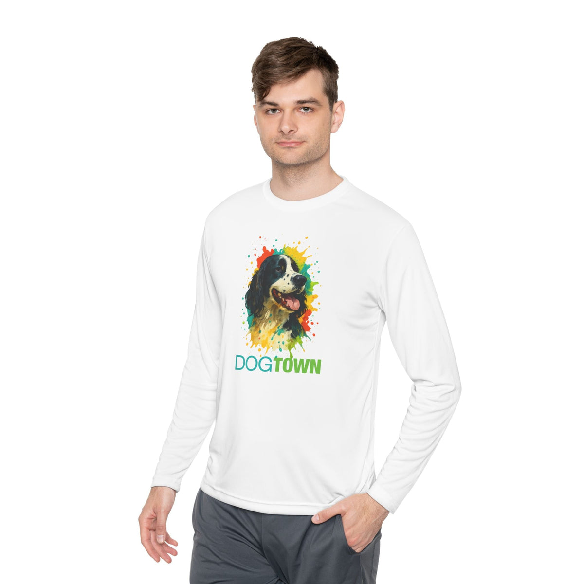 Unisex English Springer Spaniel Sport Long Sleeve Tee