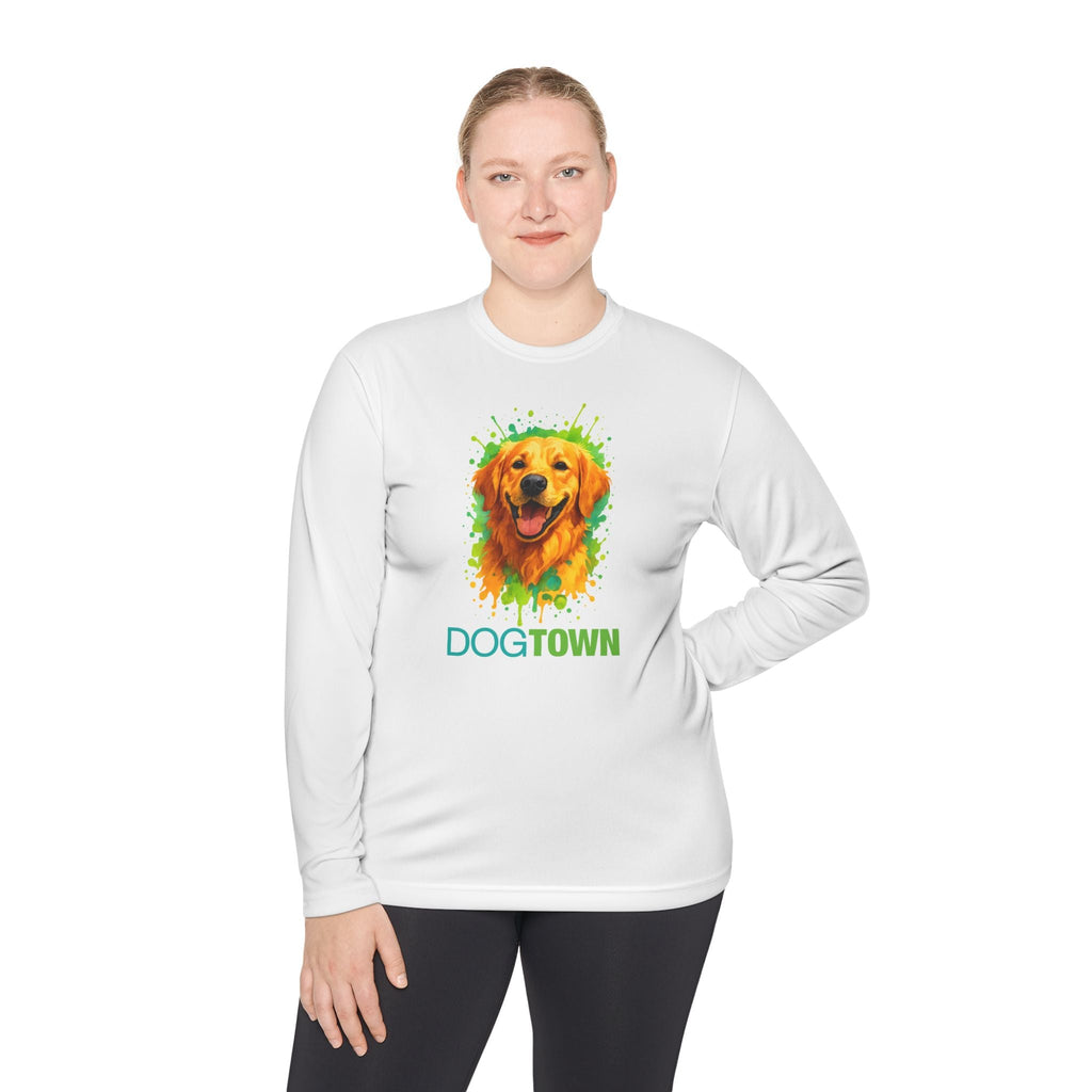 Dogtown Gear Golden Retriever Sport Long Sleeve Tee