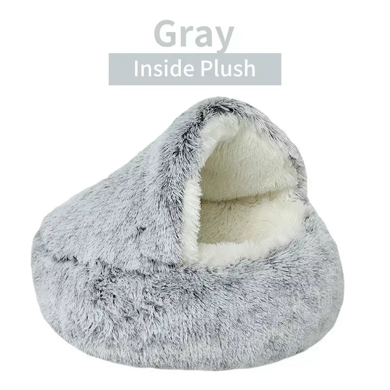Dogtown Gear Soft Plush Pet Bed Nest With Cover