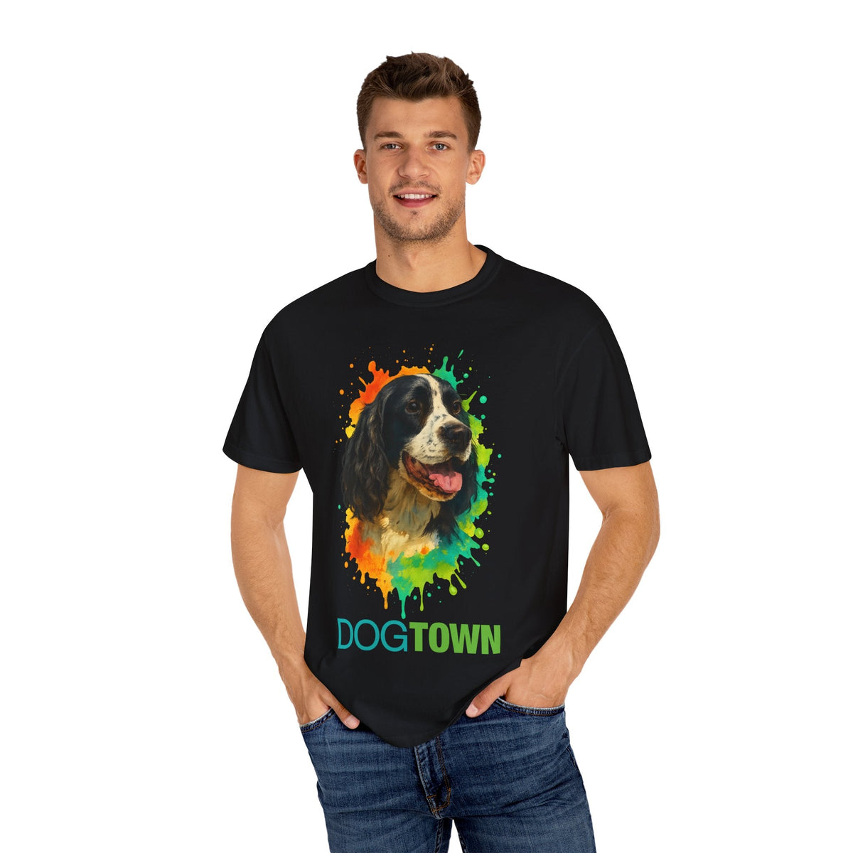 Dogtown English Springer Spaniel Graphic T-Shirt