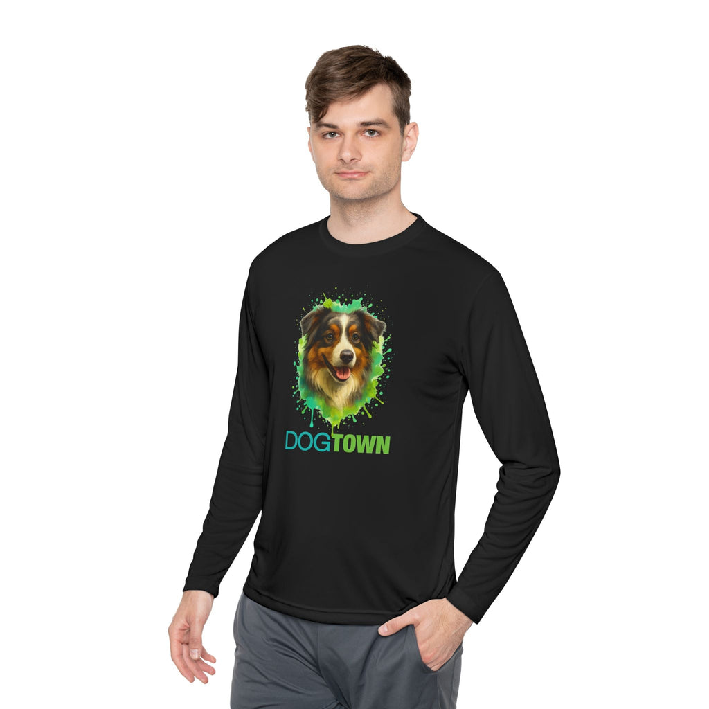 Unisex Australian Shepherd Sport Long Sleeve Tee