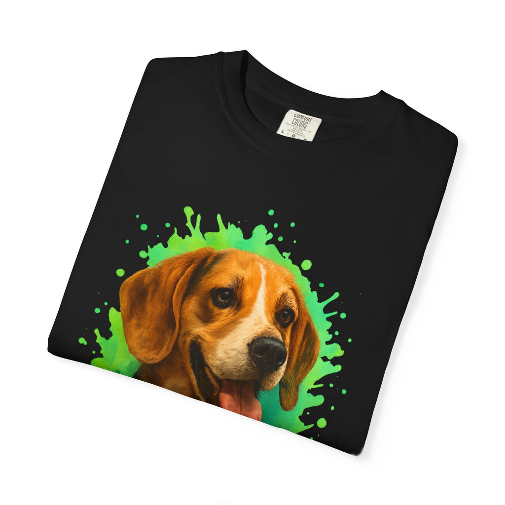 Dogtown Beagle Dog Portrait Graphic T-Shirt