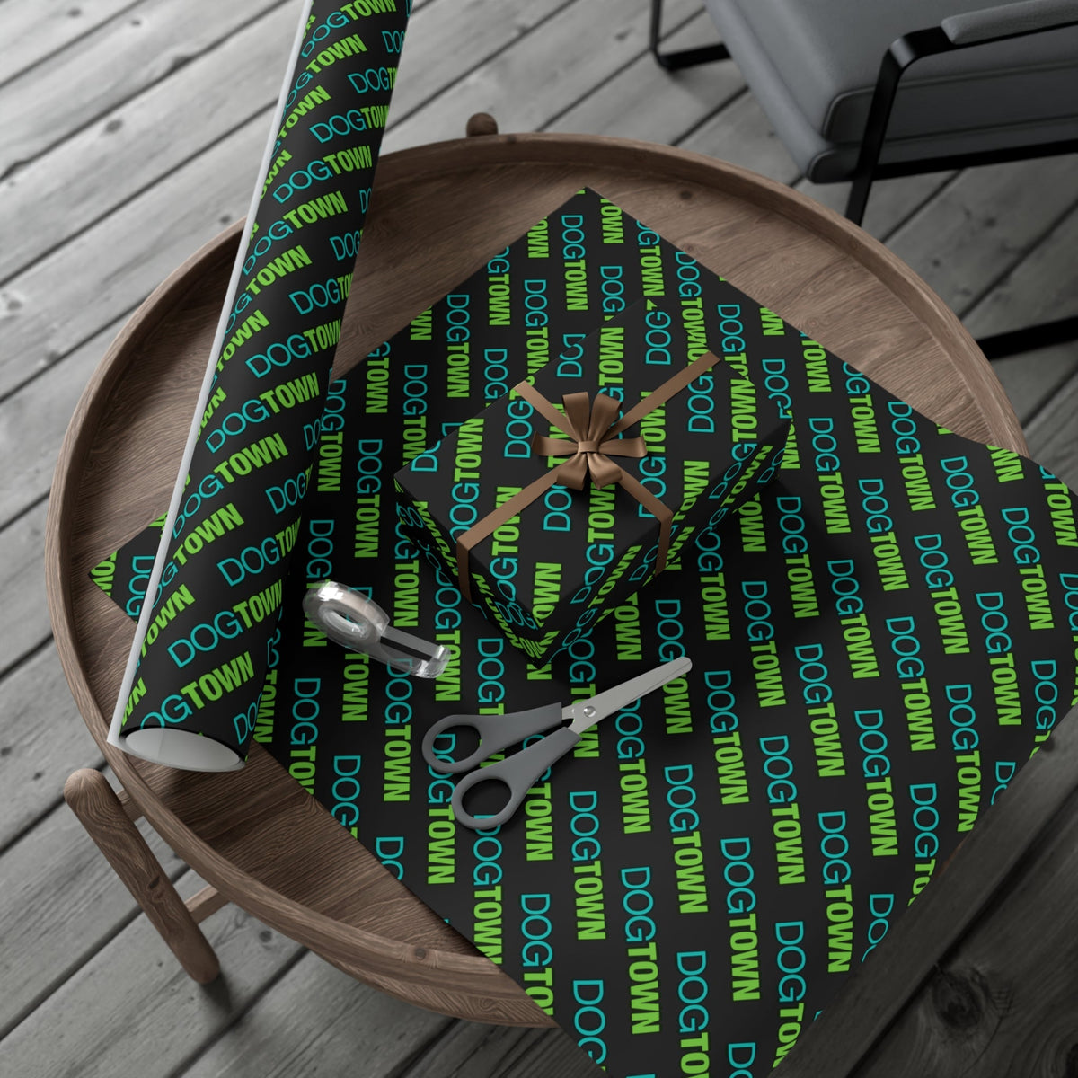 Dogtown Gear Vibrant Decorative Gift Wrap Paper