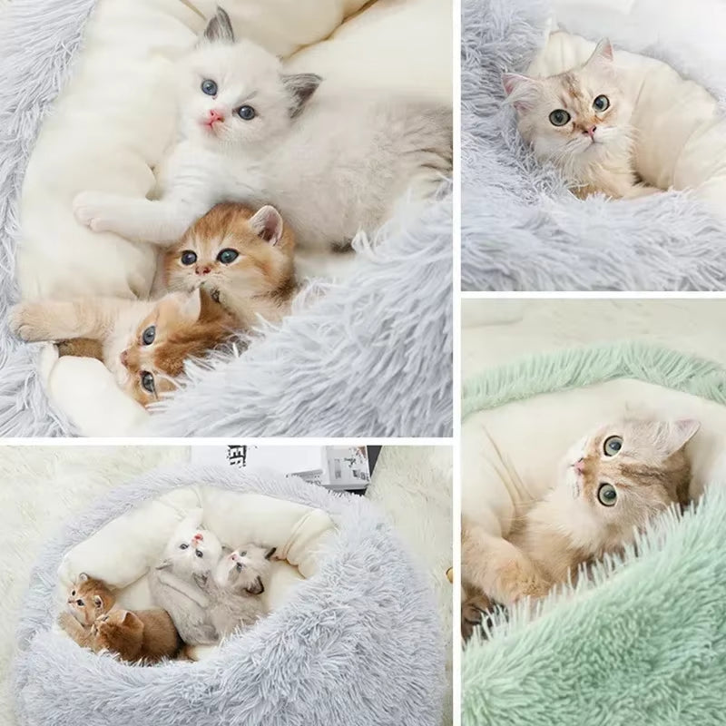 Dogtown Gear Soft Plush Pet Bed Nest With Cover