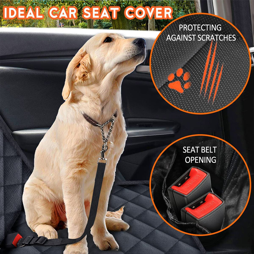 Waterproof Dog Car Back Bench Seat Cover