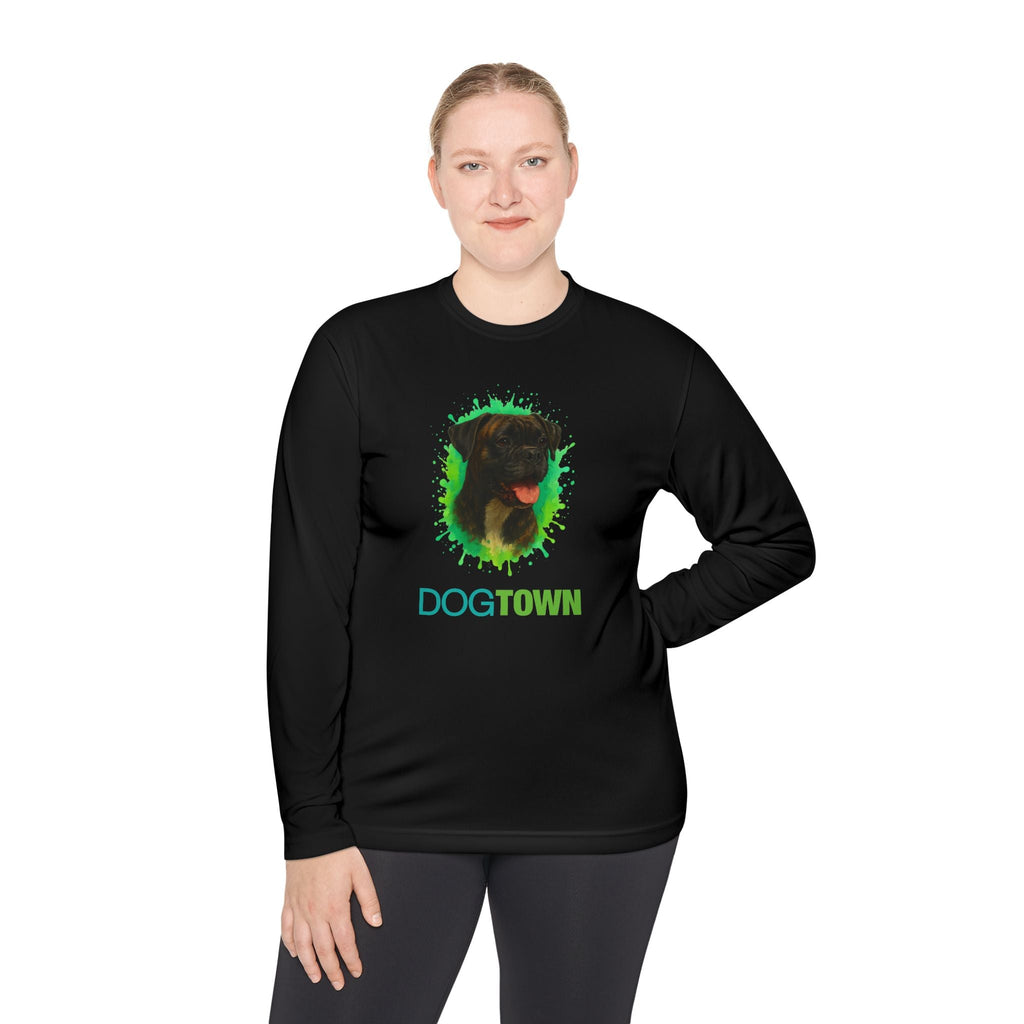 Unisex Sport Long Sleeve Tee Brindle Boxer
