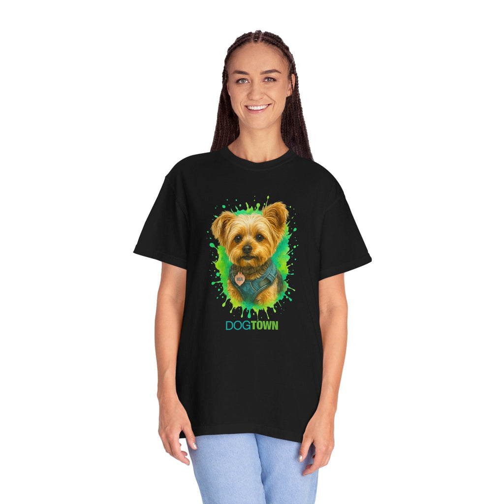 Dogtown Mia Dog Portrait Graphic T-Shirt