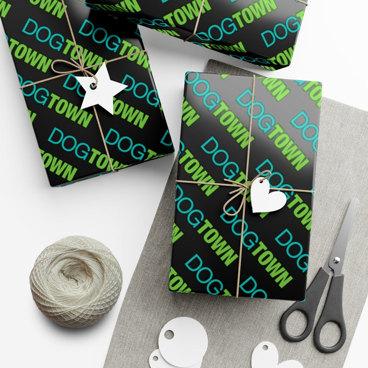 Dogtown Gear Vibrant Decorative Gift Wrap Paper