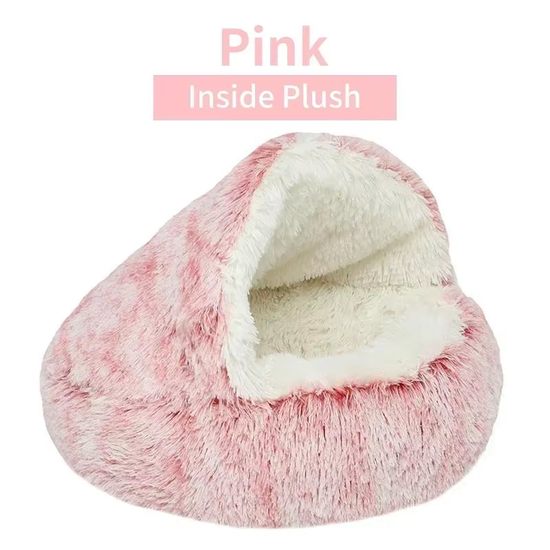 Dogtown Gear Soft Plush Pet Bed Nest With Cover
