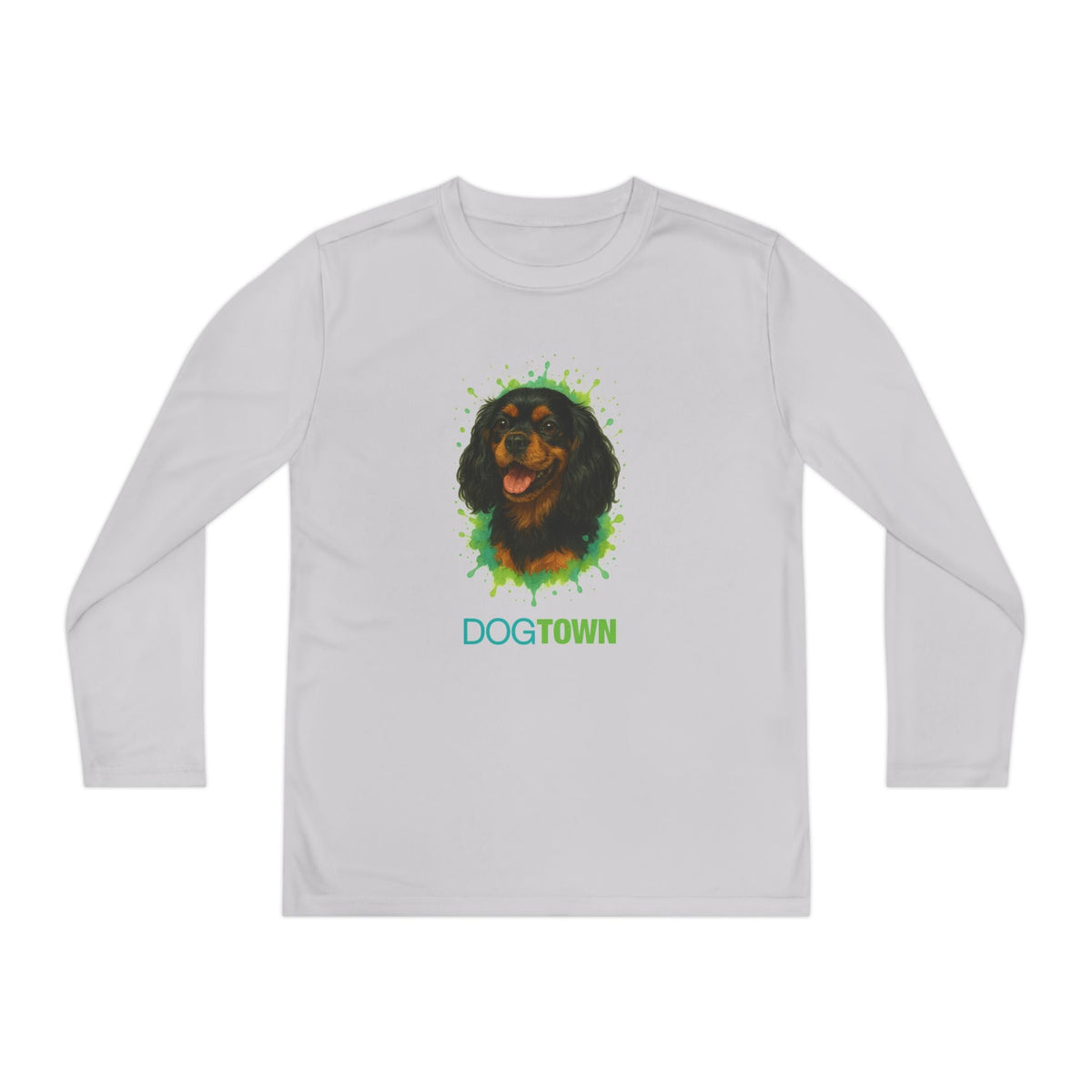 Kids Cavalier King Charles Spaniel Long Sleeve Tee
