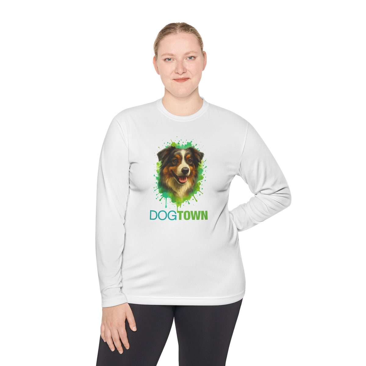 Unisex Australian Shepherd Sport Long Sleeve Tee