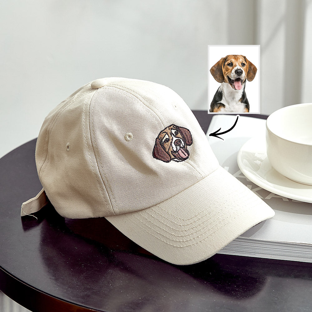 Custom Embroidered Pet Photo Personalized Hat