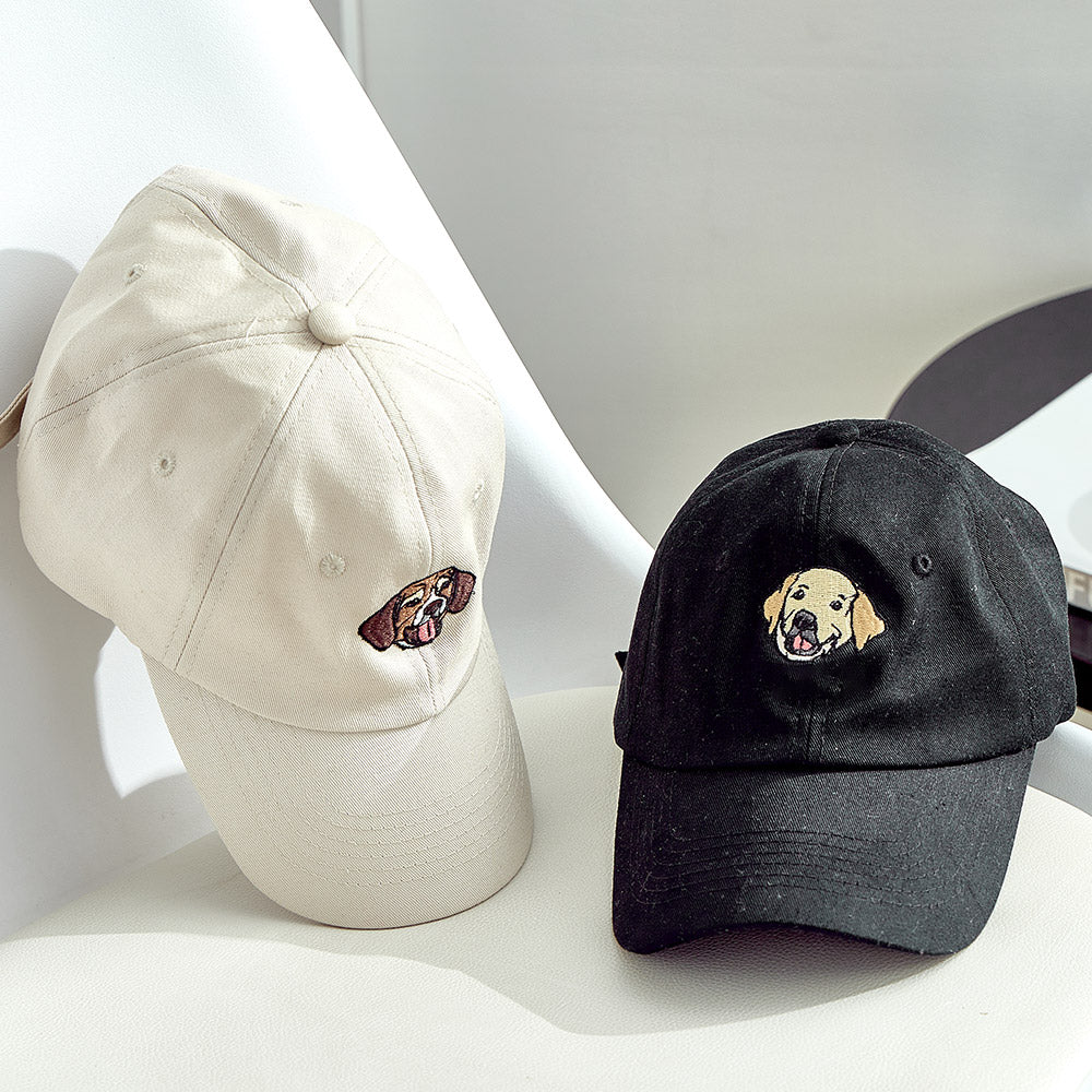 Custom Embroidered Pet Photo Personalized Hat