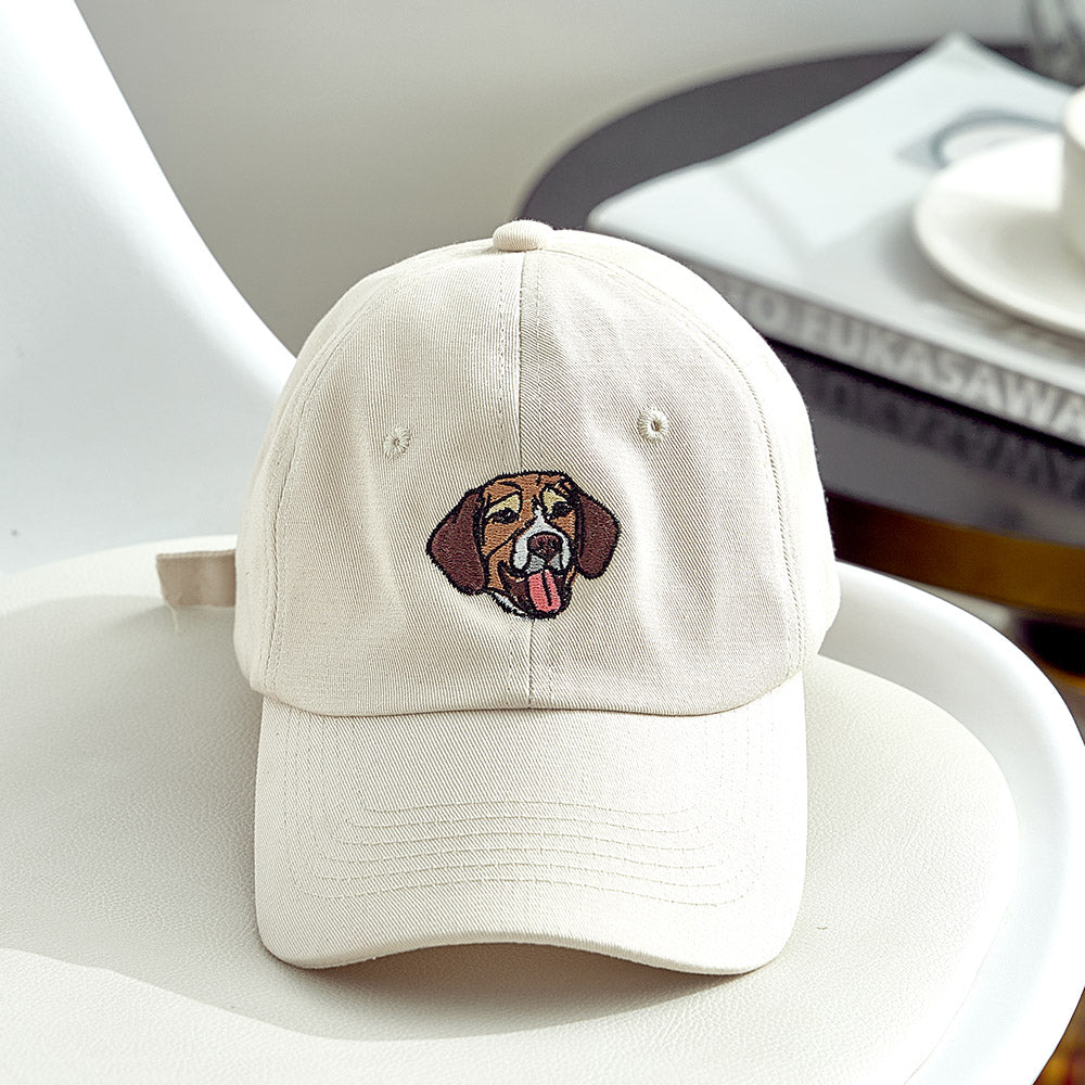 Custom Embroidered Pet Photo Personalized Hat
