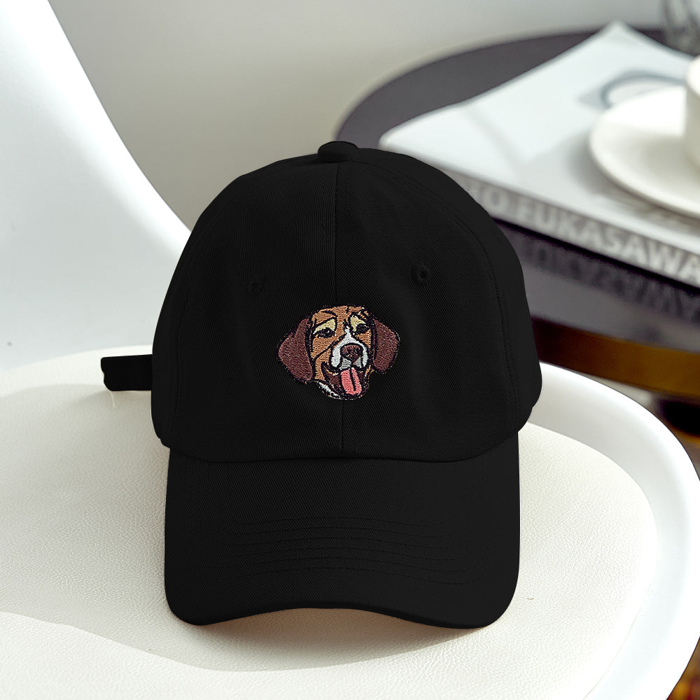 Custom Embroidered Pet Photo Personalized Hat