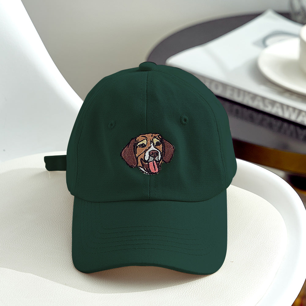 Custom Embroidered Pet Photo Personalized Hat