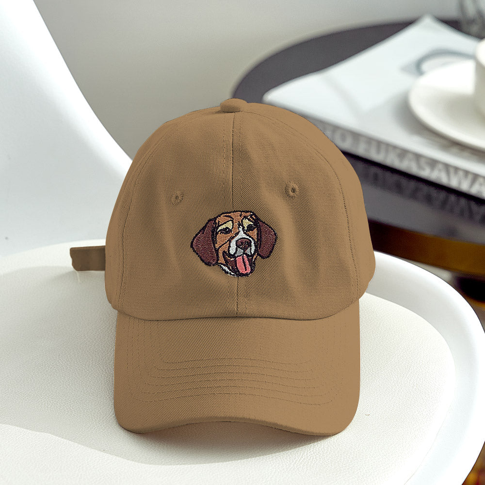 Custom Embroidered Pet Photo Personalized Hat