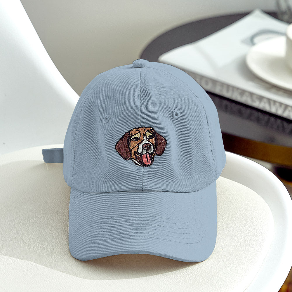 Custom Embroidered Pet Photo Personalized Hat