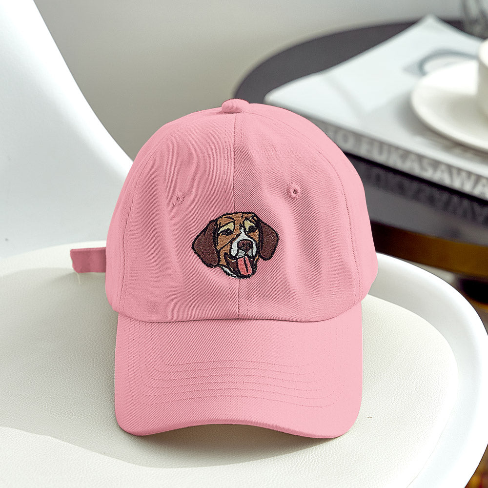 Custom Embroidered Pet Photo Personalized Hat