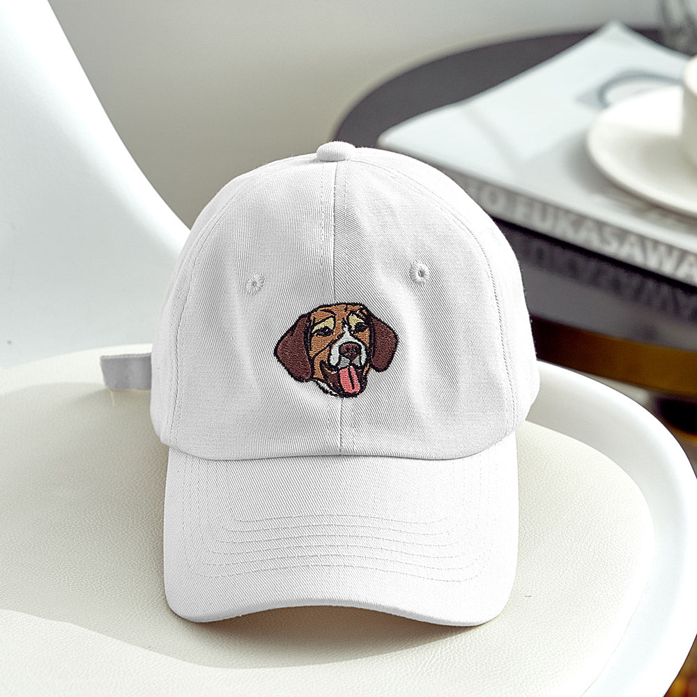 Custom Embroidered Pet Photo Personalized Hat