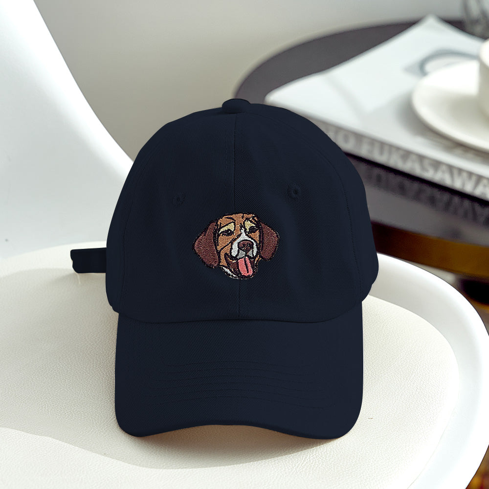 Custom Embroidered Pet Photo Personalized Hat