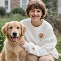 Custom Embroidered Style Pet Lover Pullover Sweatshirt