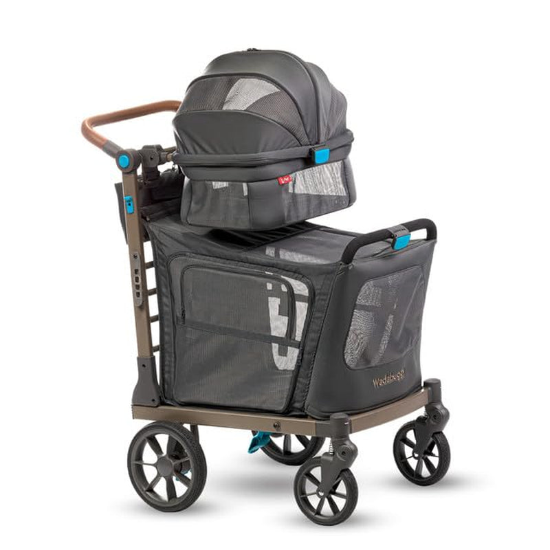Dogtown Gear Foldable Pet Cart Stroller Charcoal