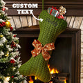 Personalized Dog Bone Christmas Stockings