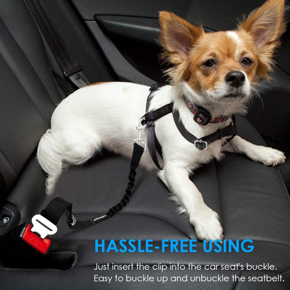 URPOWER Adjustable Dog Car Seat Belt 2 Pack